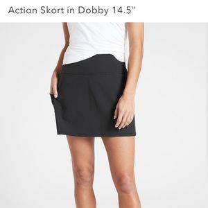 Athleta black tennis/golf skirt